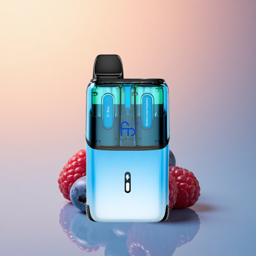 Fumot Ultra T32000 Puffs Dr Mavi - Yaban Mersini Ekşi Ahududu 20mg Nikotin 800mAh