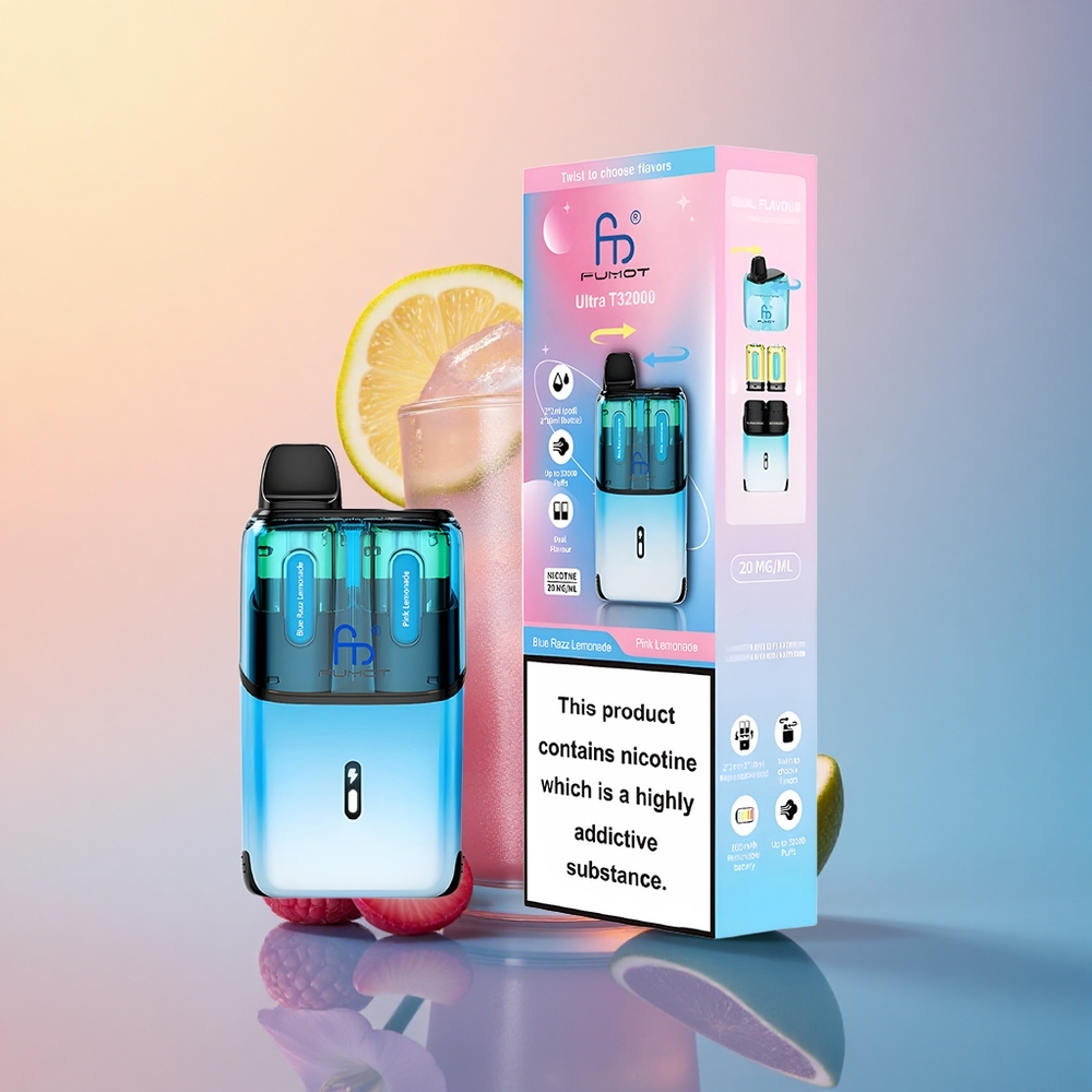 Fumot Ultra T32000 Puffs Mavi Ahududu Limonata - Pembe Limonata 800mAh 24ml