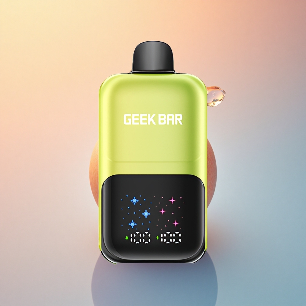 GEEK BAR 2GO 20ml 50000 Puffs Ekşi Elma Buz - 20mL Kapasite, 5% Nikotin, Şarj Edilebilir Pil