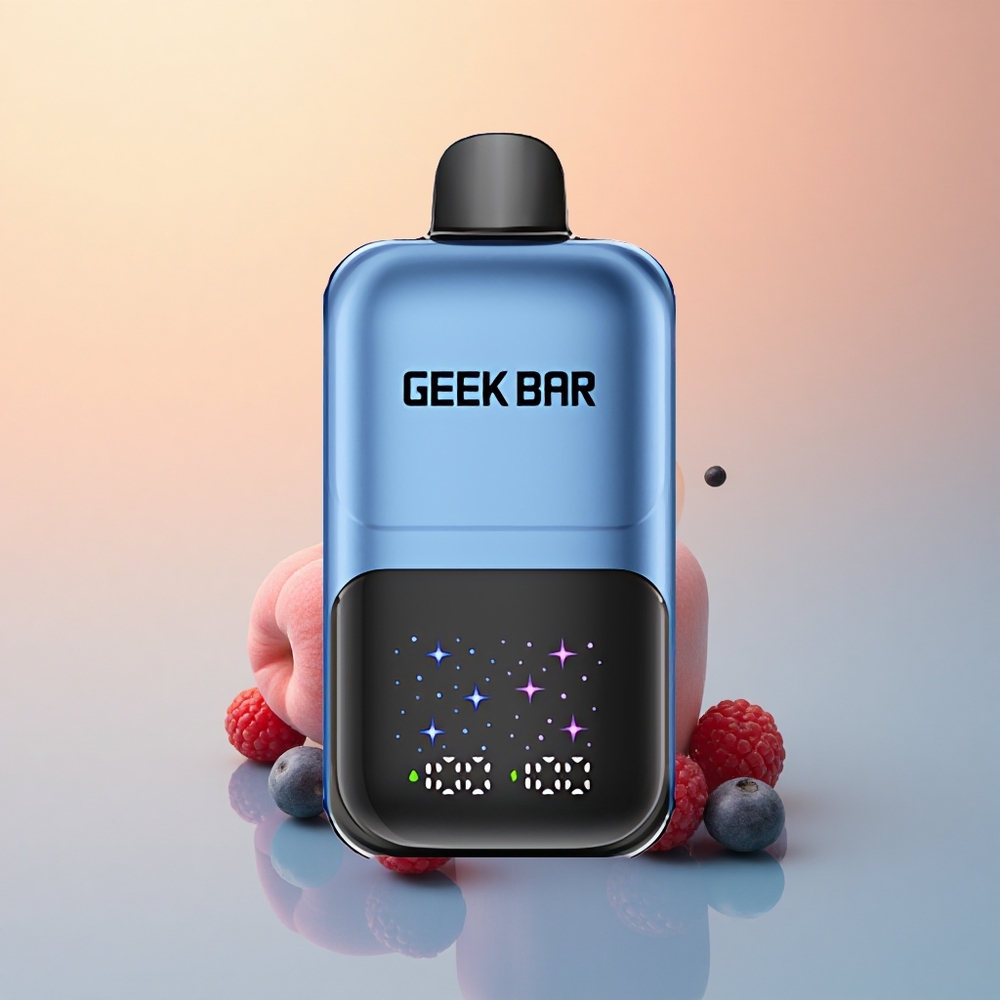 GEEK BAR 2GO 20ml 50000 Puffs Şeftali & Meyveler 20ml 5% Nikotin Şarj Edilebilir