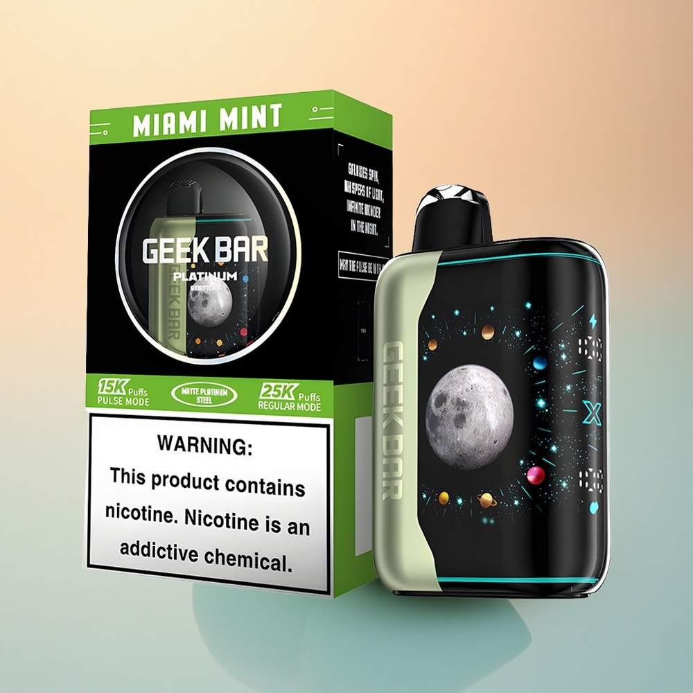 GEEK BAR Platinum Edition 25000 Puffs Miami Nane 20mL Nikotin