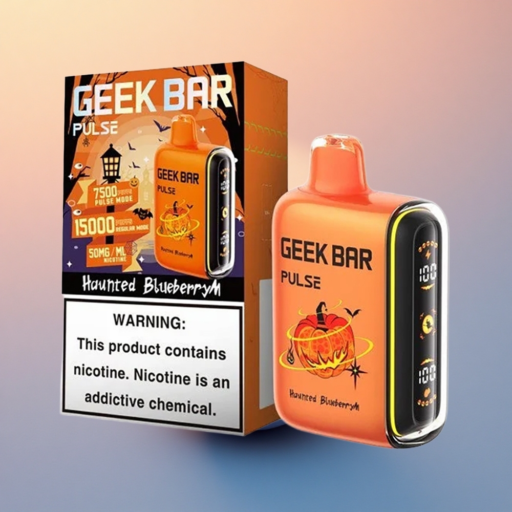 GEEK BAR Pulse 15000 Puffs Cadılar Bayramı Sürümü 16ML Nikotin 5% 650mAh
