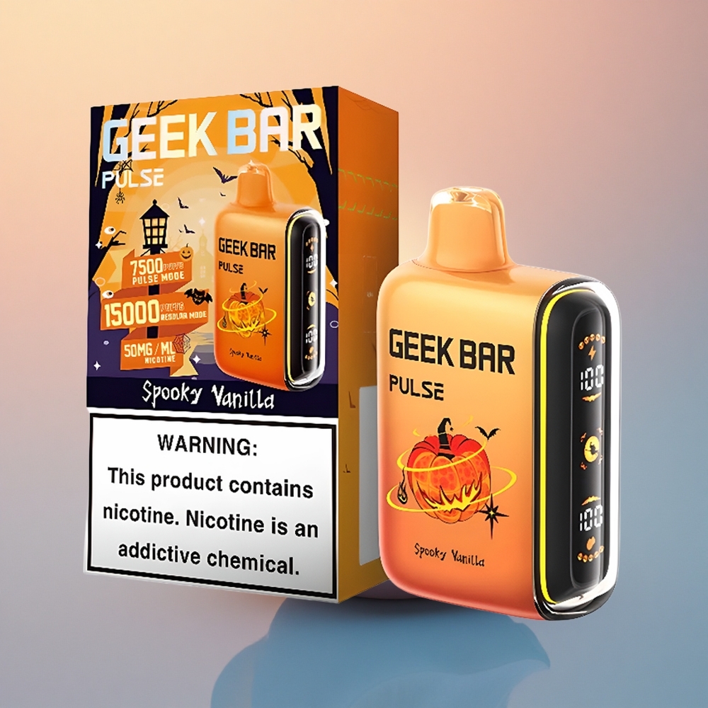 GEEK BAR Pulse 15000 Puffs Cadılar Bayramı Sürümü 16ML Nikotin 5% 650mAh