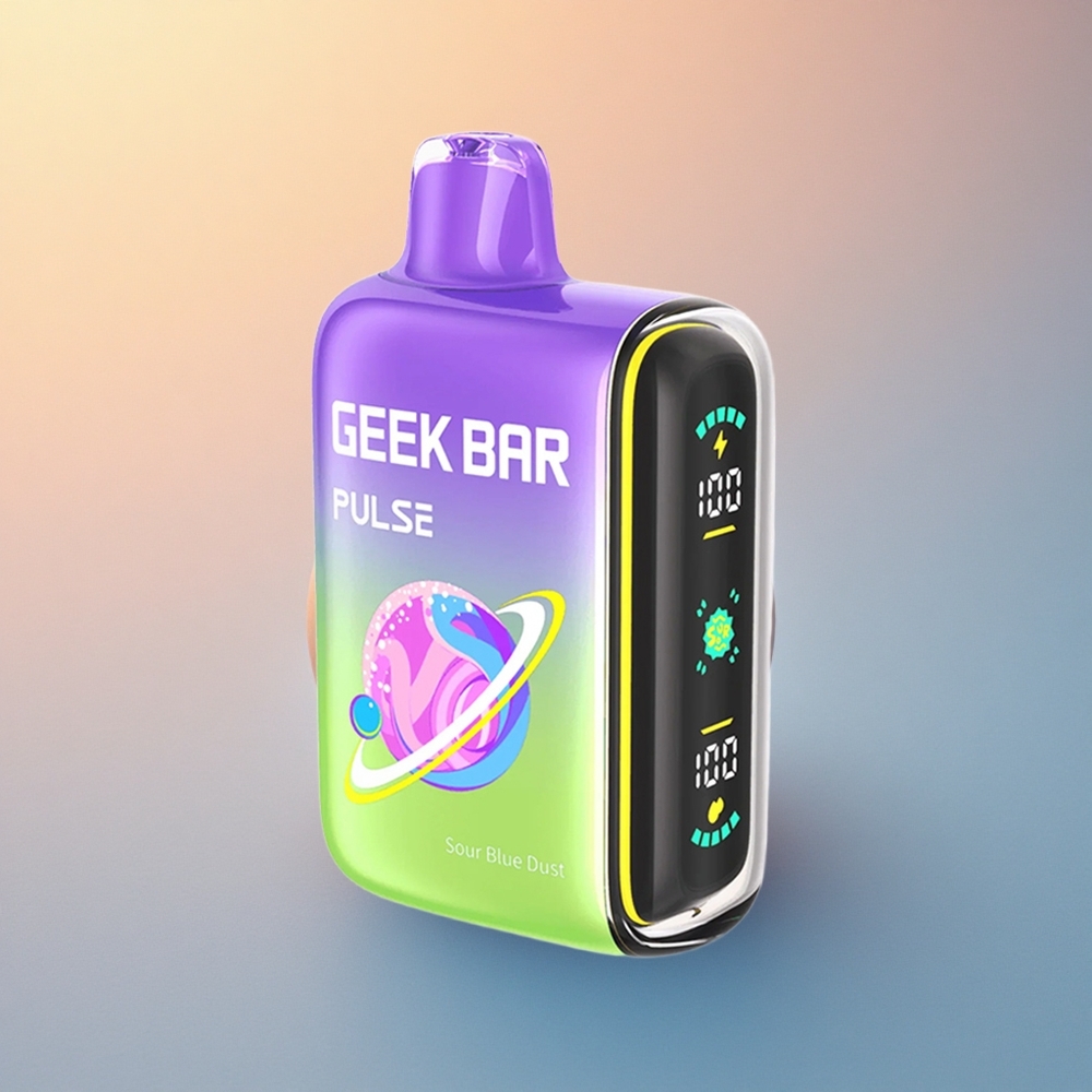 GEEK BAR Pulse 15000 Puffs Ekşi Baskı 16ML Nikotin %5 USB-C Şarj