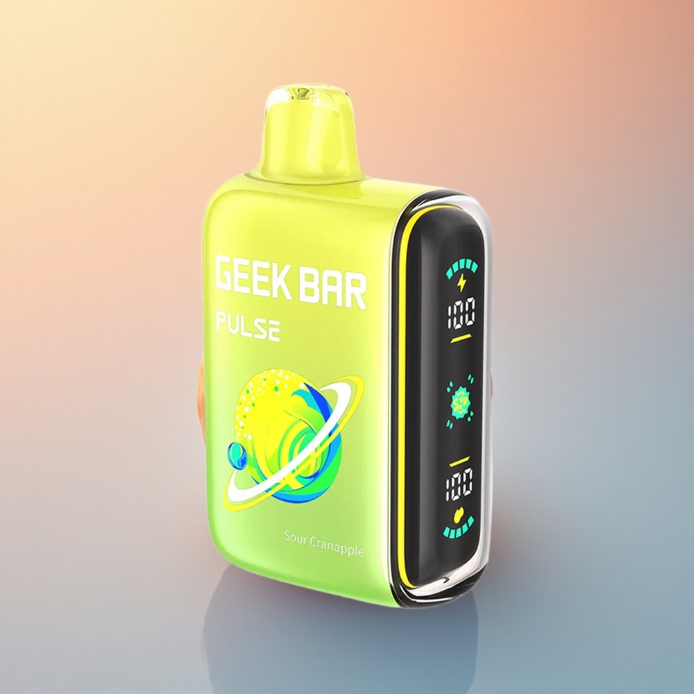 GEEK BAR Pulse 15000 Puffs Ekşi Baskı 16ML Nikotin %5 USB-C Şarj