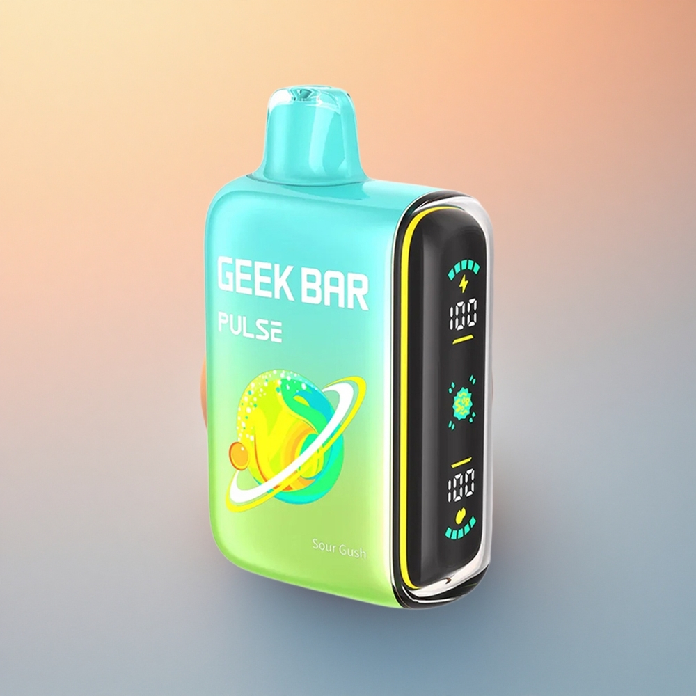 GEEK BAR Pulse 15000 Puffs Ekşi Baskı 16ML Nikotin %5 USB-C Şarj