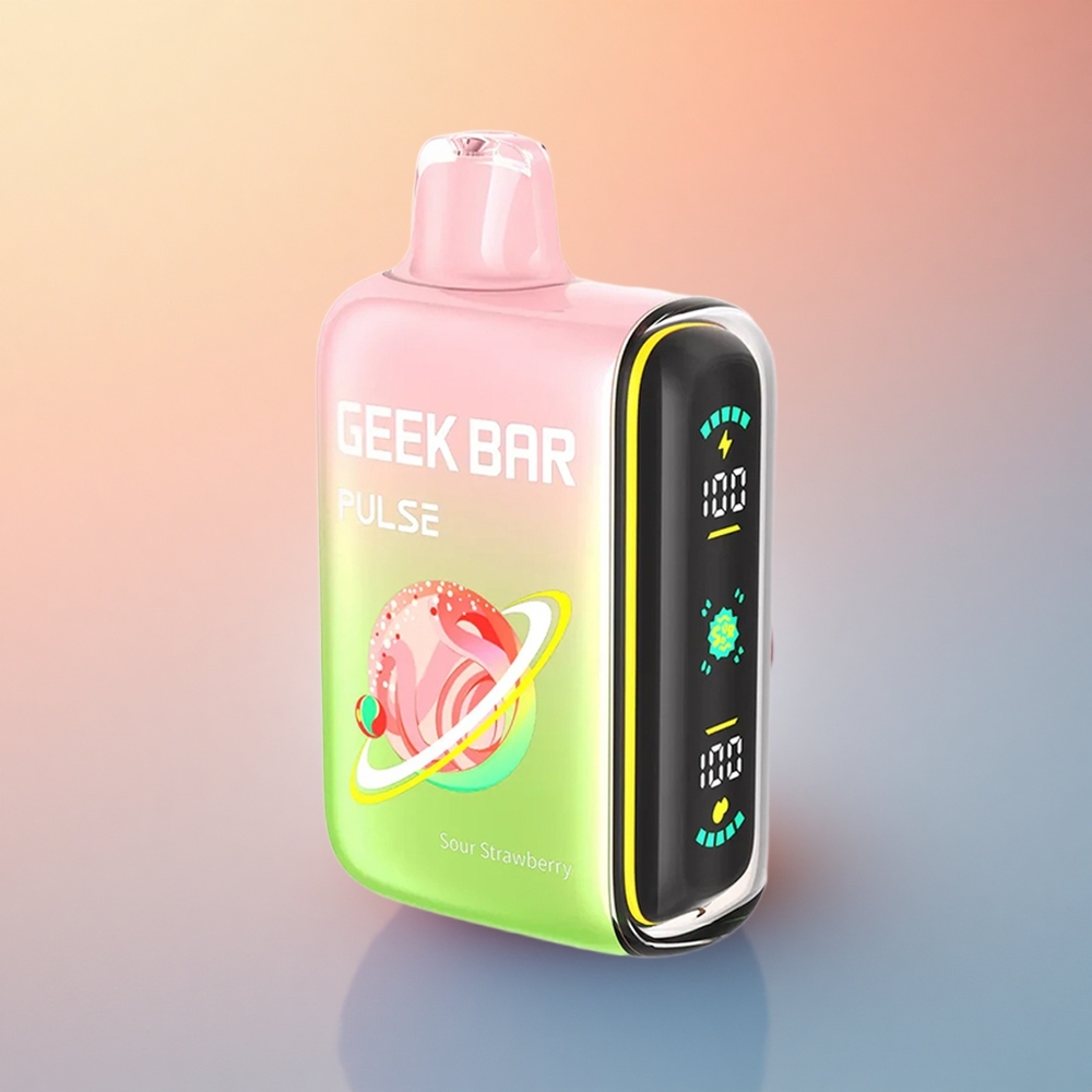 GEEK BAR Pulse 15000 Puffs Ekşi Baskı 16ML Nikotin %5 USB-C Şarj