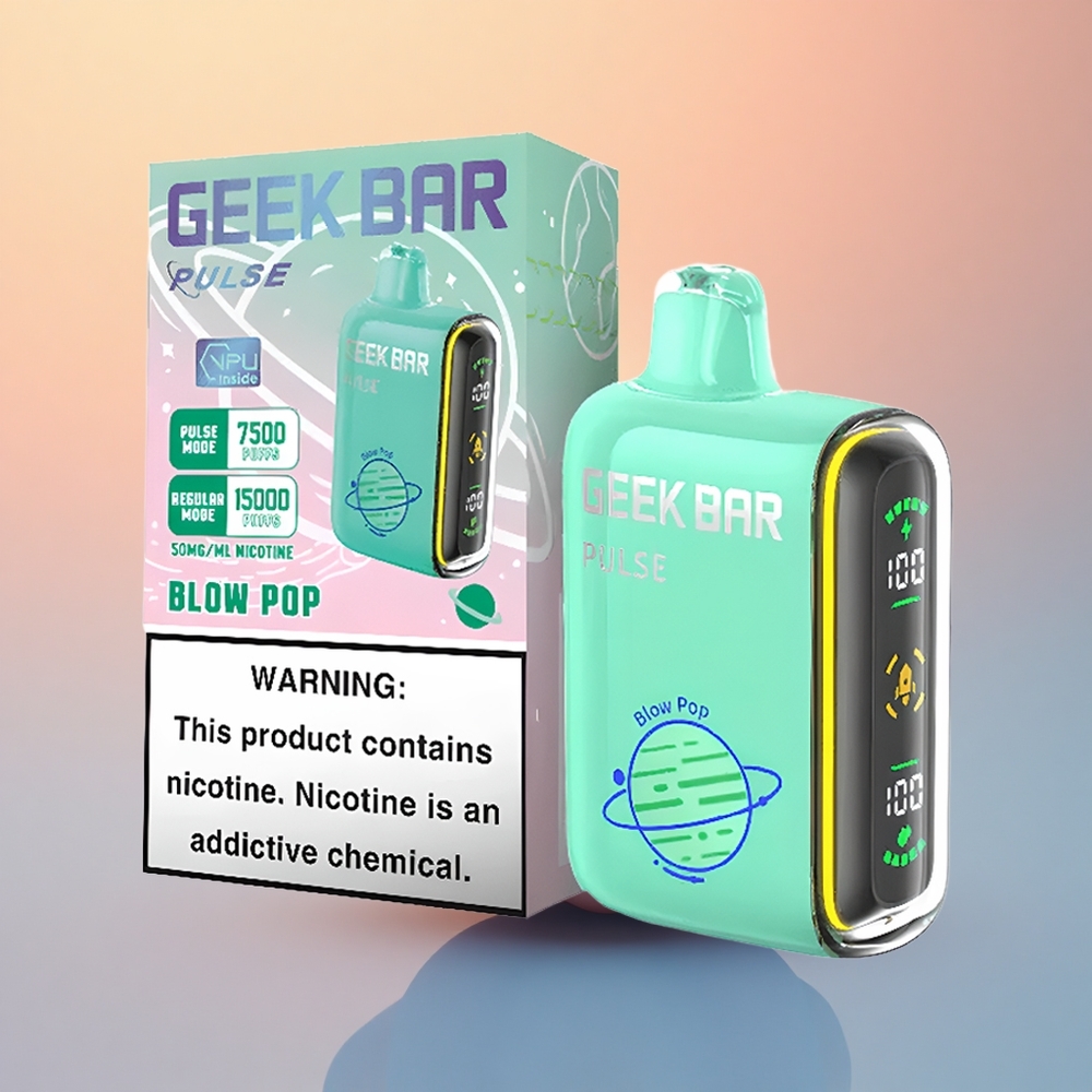 GEEK BAR Pulse 15000 Puffs Gezegen Sürümü 16ML 5% Nikotin 650mAh