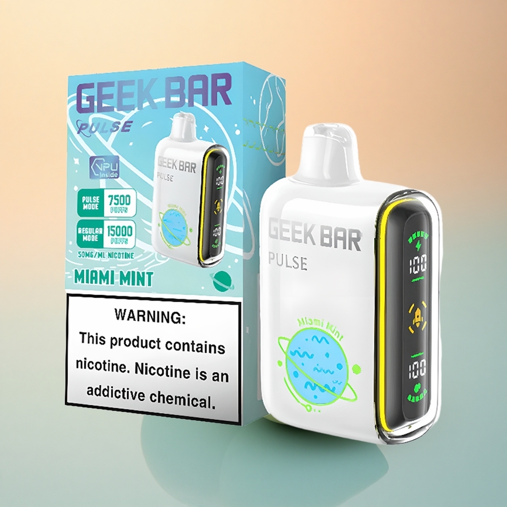 GEEK BAR Pulse 15000 Puffs Gezegen Sürümü 16ML 5% Nikotin 650mAh