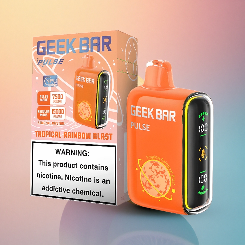 GEEK BAR Pulse 15000 Puffs Gezegen Sürümü 16ML 5% Nikotin 650mAh