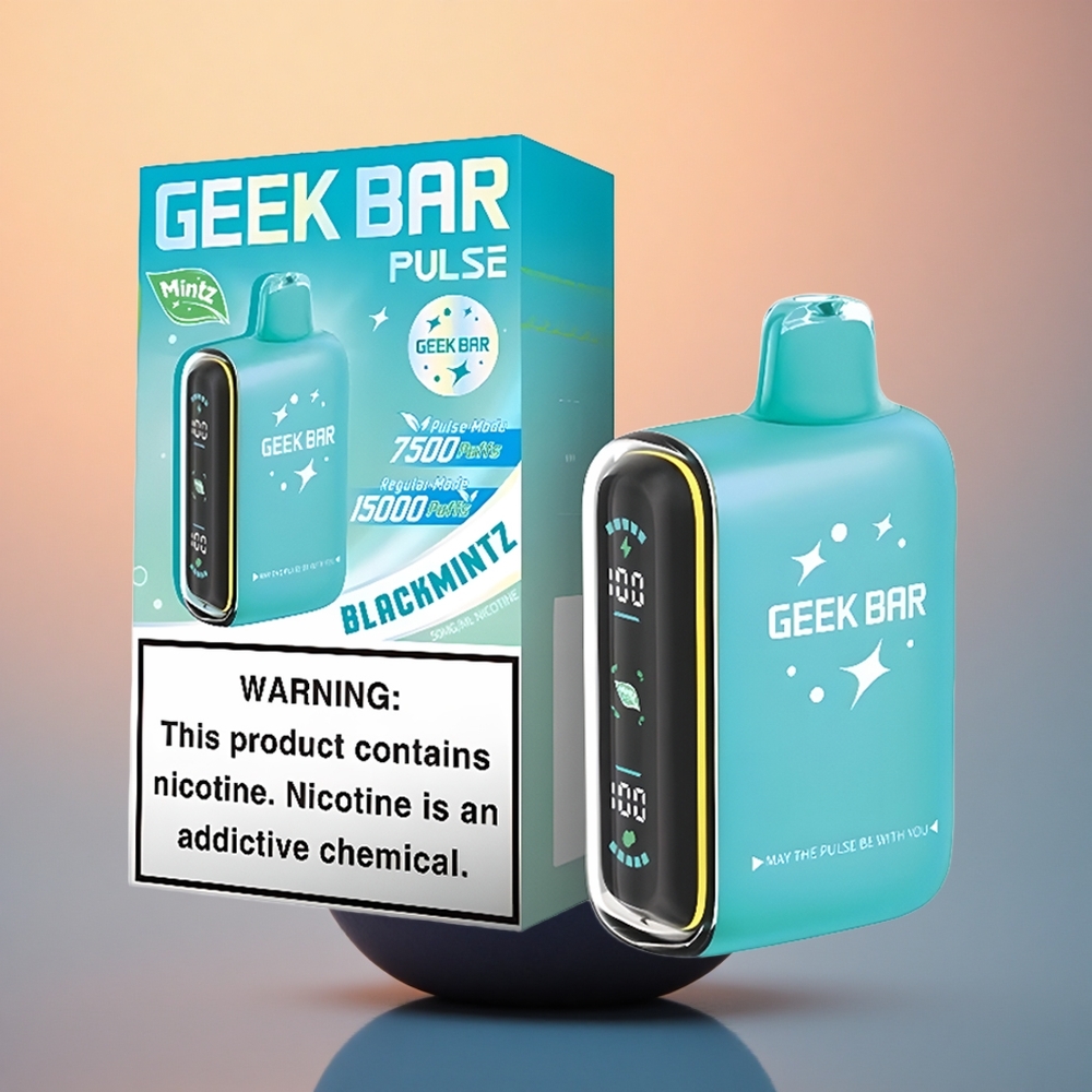 GEEK BAR Pulse 15000 Puffs Mintz Sürümü 16ML Nikotin%5 650mAh