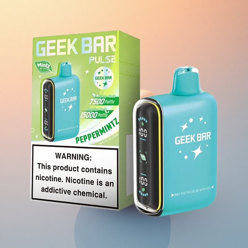 GEEK BAR Pulse 15000 Puffs Mintz Sürümü 16ML Nikotin%5 650mAh