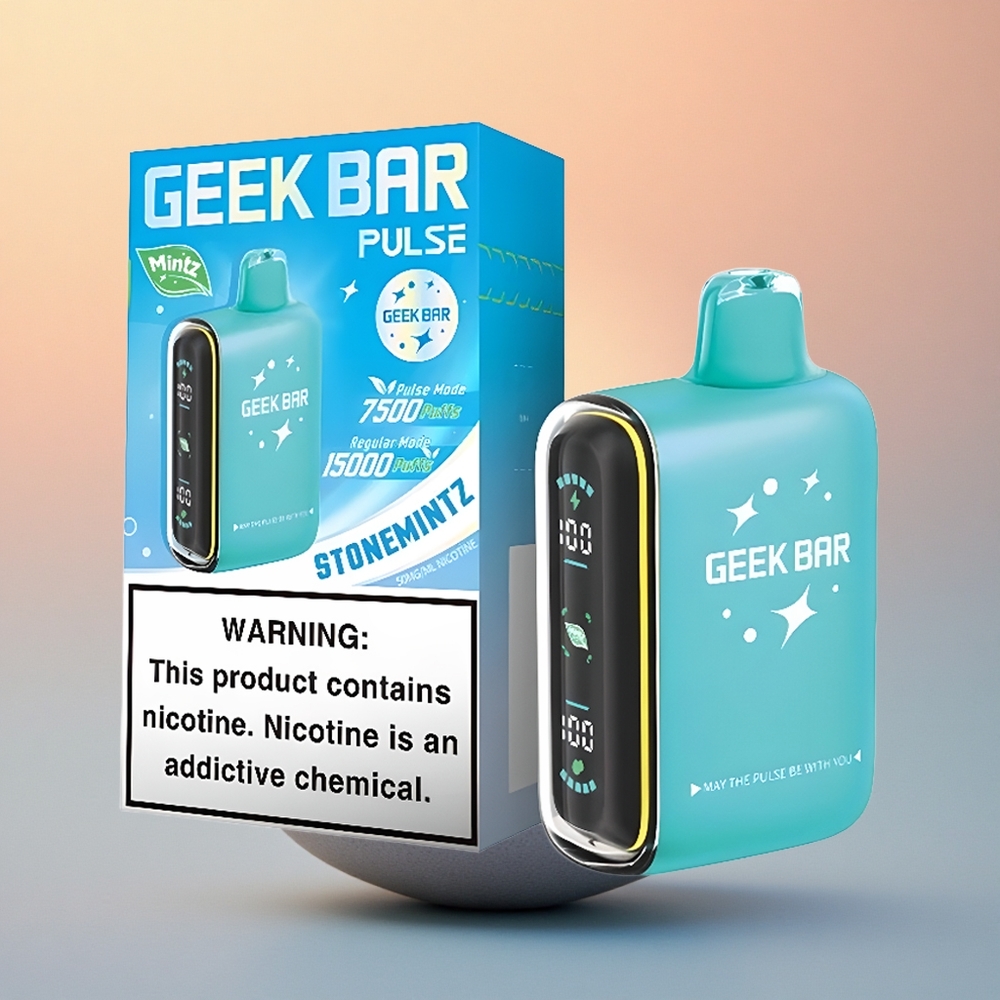 GEEK BAR Pulse 15000 Puffs Mintz Sürümü 16ML Nikotin%5 650mAh