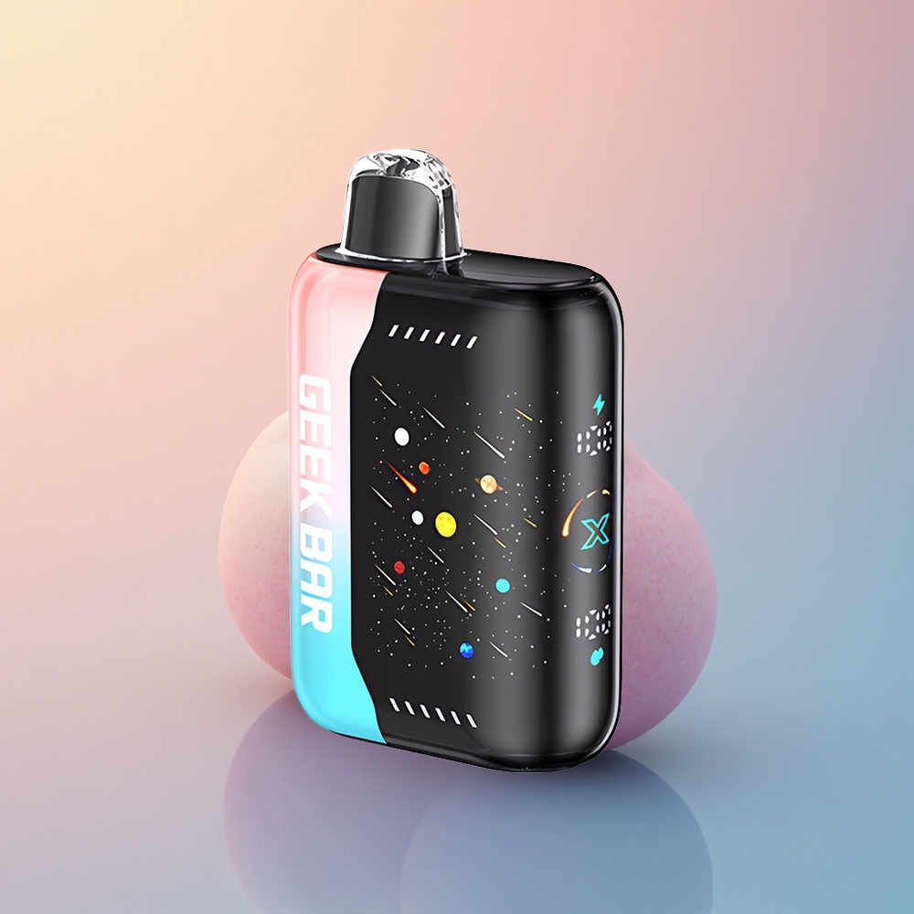 GEEK BAR Pulse X 42K Puffs Meteor Edition Pembe & Mavi 820mAh Çift Örgül Bobin Nikotin %5