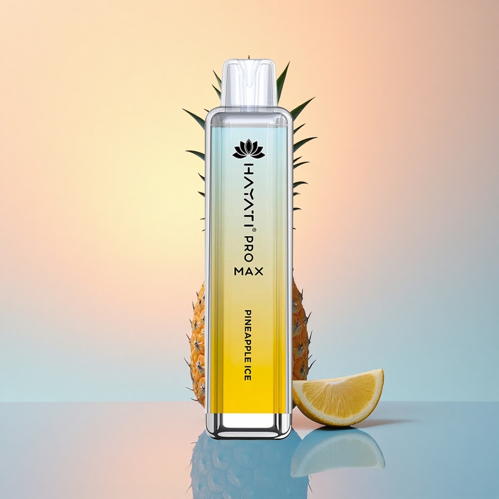 Hayati Pro Max 4000 Puffs Ananas Buzu 1400mAh Şarj Edilebilir