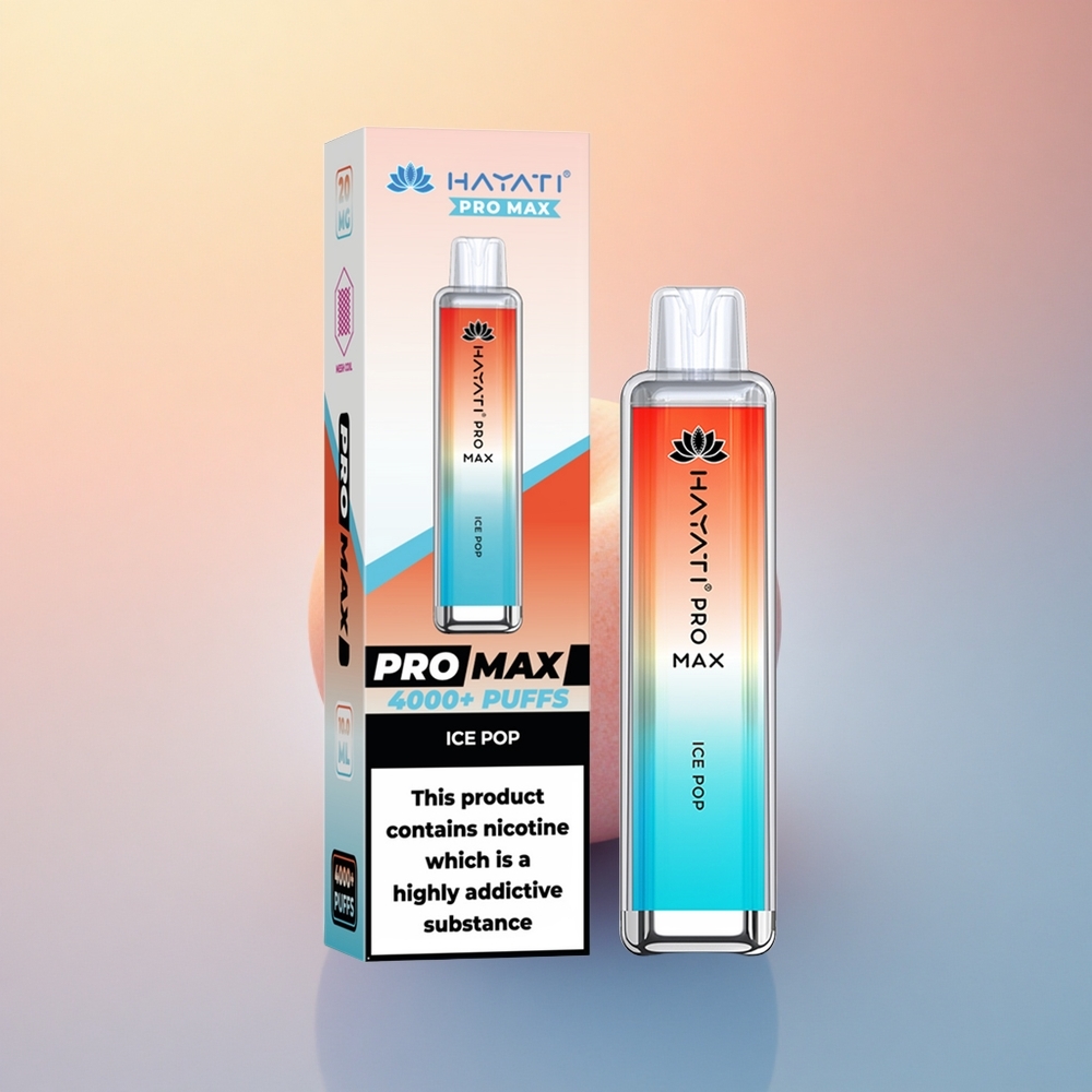 Hayati Pro Max 4000 Puffs Buzlu Şeker Çift Bobin 1400mAh