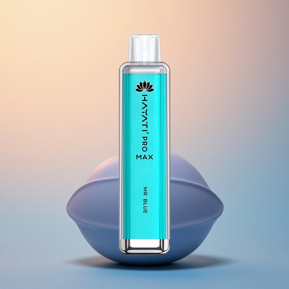 Hayati Pro Max 4000 Puffs Mavi Şarj Edilebilir 1400mAh Çift 1.1 Ohm Mesh