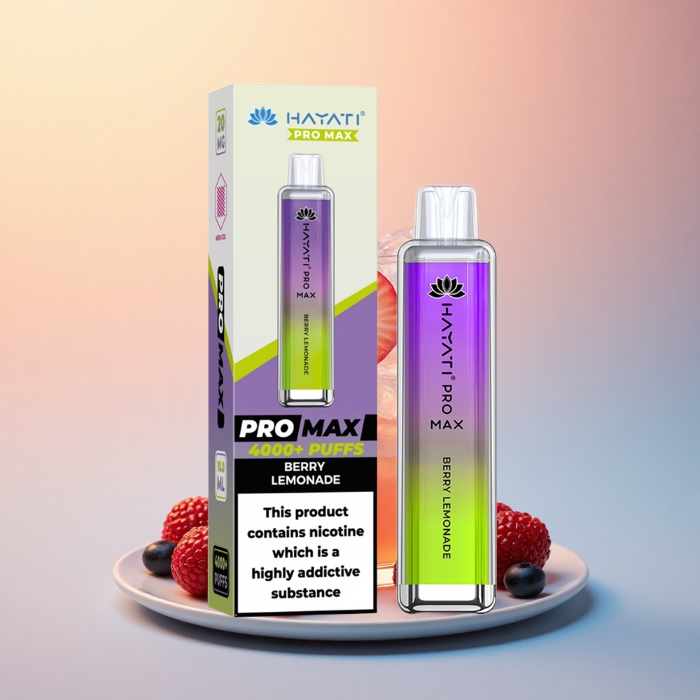 Hayati Pro Max 4000 Puffs Meyveli Limonata 1400mAh Şarjlı