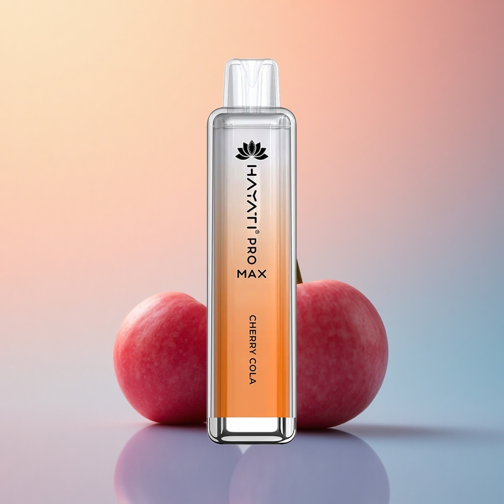 Hayati Pro Max 4000 Puffs Vişneli Kola 1400mAh Şarj Edilebilir