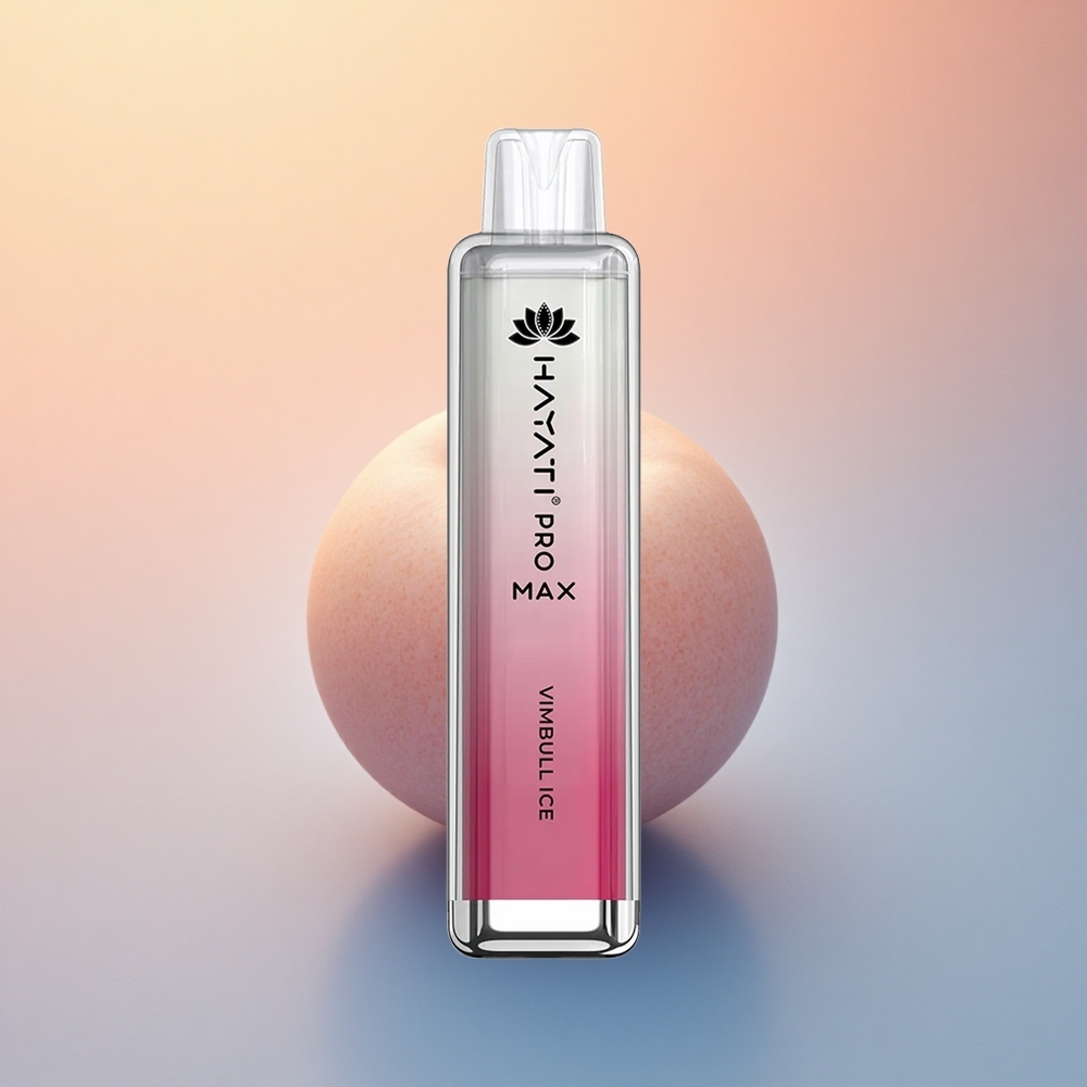 Hayati Pro Max 4000 Puffs Vimbull Buz Kristal 1400mAh Çift 1.1 Ohm Nikotin