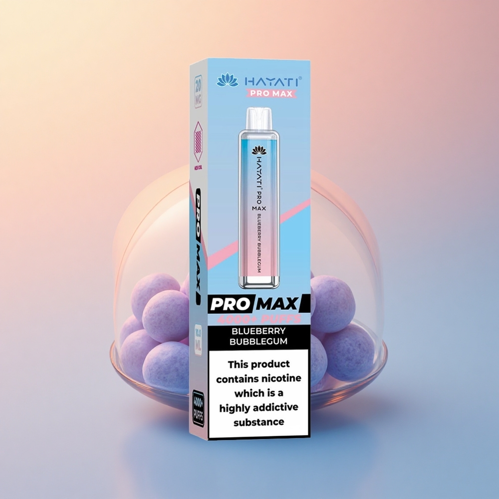 Hayati Pro Max 4000 Puffs Yaban Mersini Balon Sakızı 1400mAh 2ml