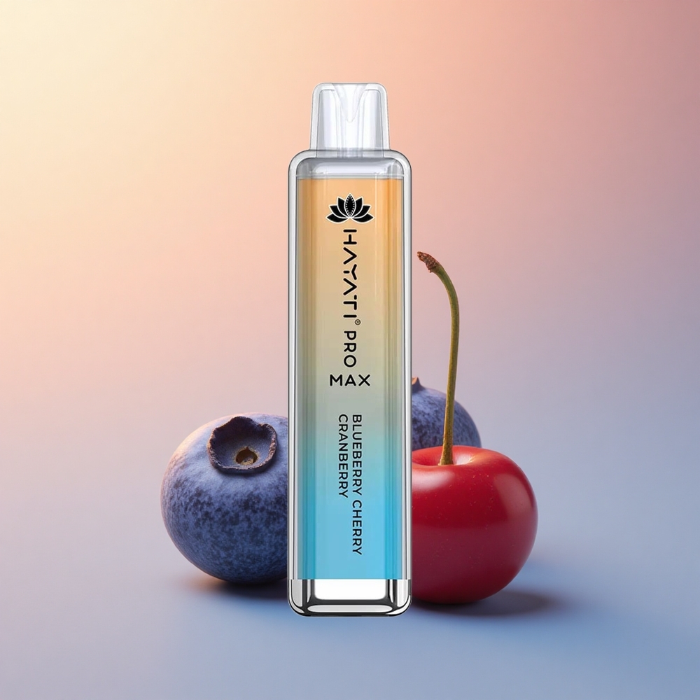 Hayati Pro Max 4000 Puffs Yaban Mersini Kiraz Turna Yemişi 1400mAh 2ml
