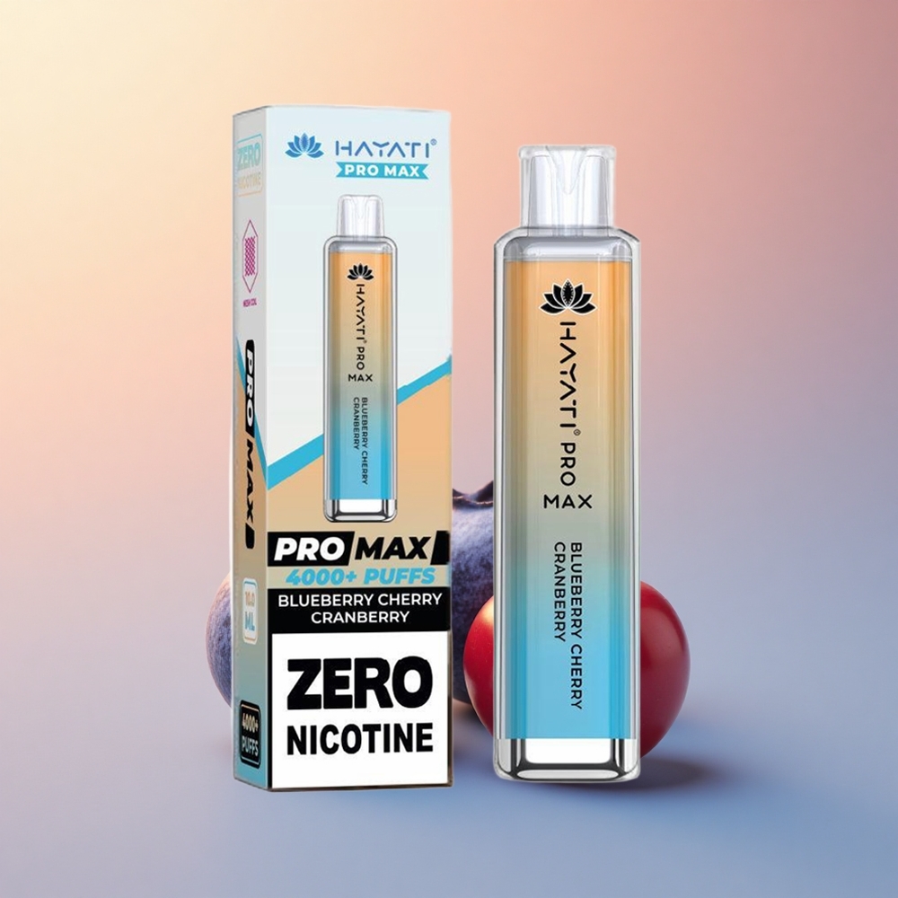 Hayati Pro Max 4000 Puffs Yaban Mersini Kiraz Turna Yemişi 1400mAh 2ml