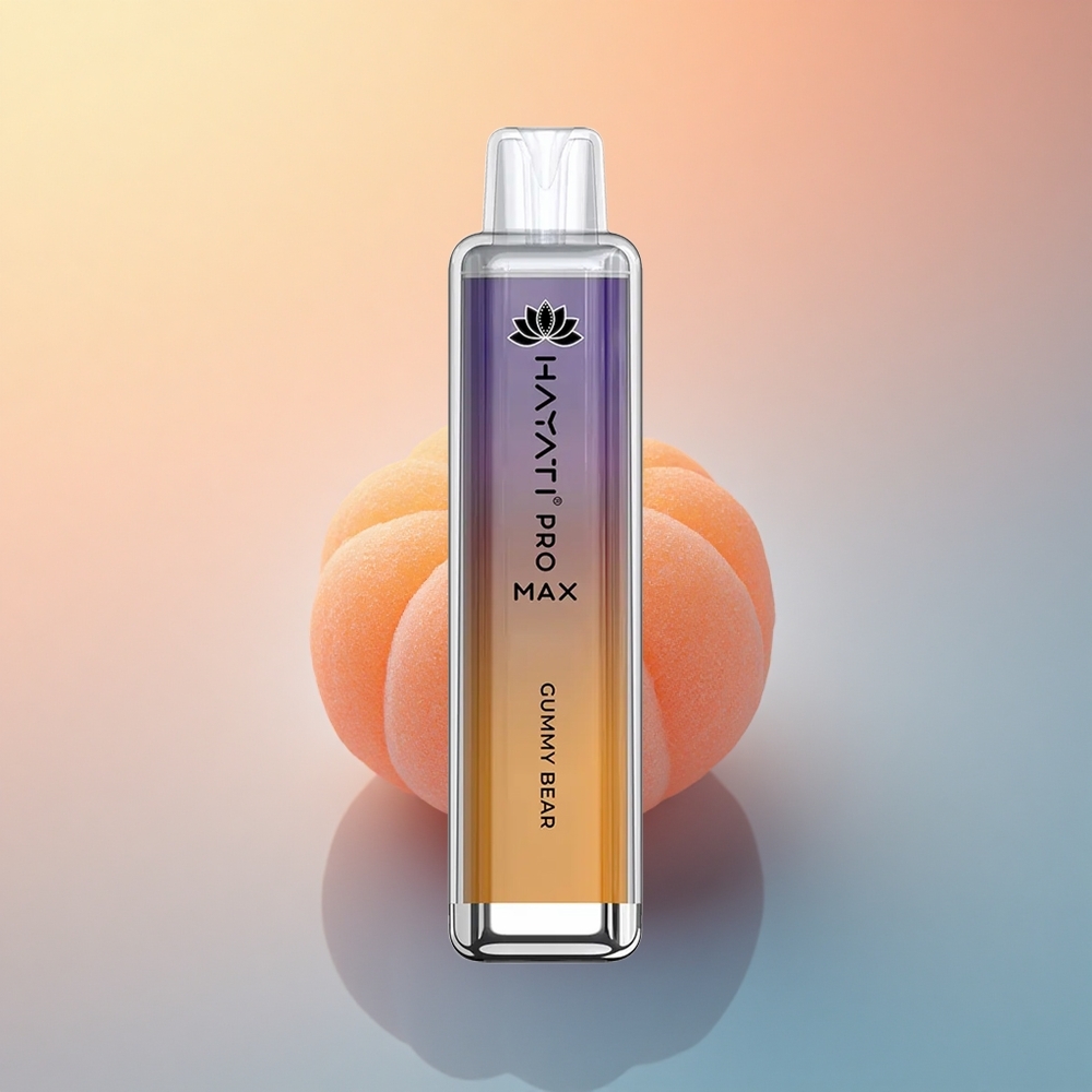 Hayati Pro Max 4000 Puffs Şekerli Ayı Çift 1.1 Ohm Mesh Nikotinli Şarj Edilebilir 1400mAh