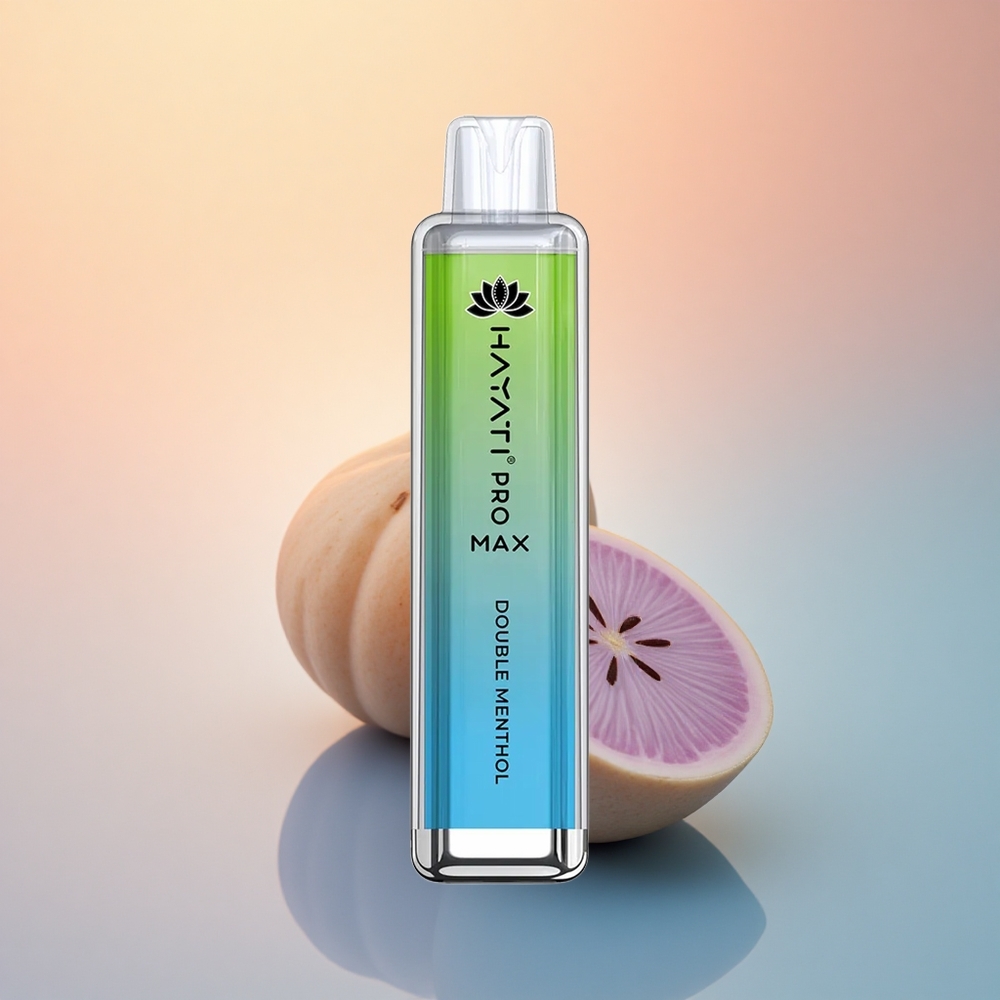 Hayati Pro Max 4000 Puffs Çift Mentollü 1400mAh Şarj Edilebilir
