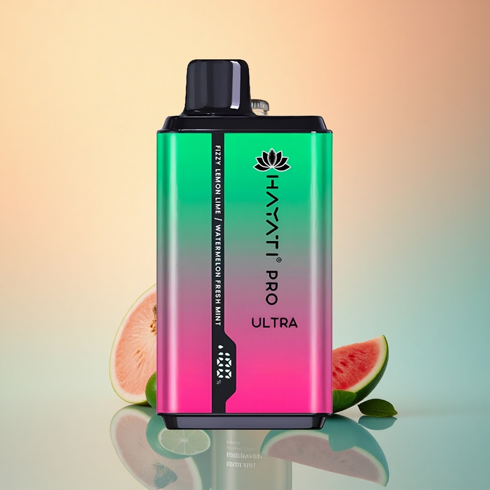 Hayati Pro Ultra 15000 Puffs Gazlı Limon & Karpuz Nanesi 850mAh 2% Nikotin