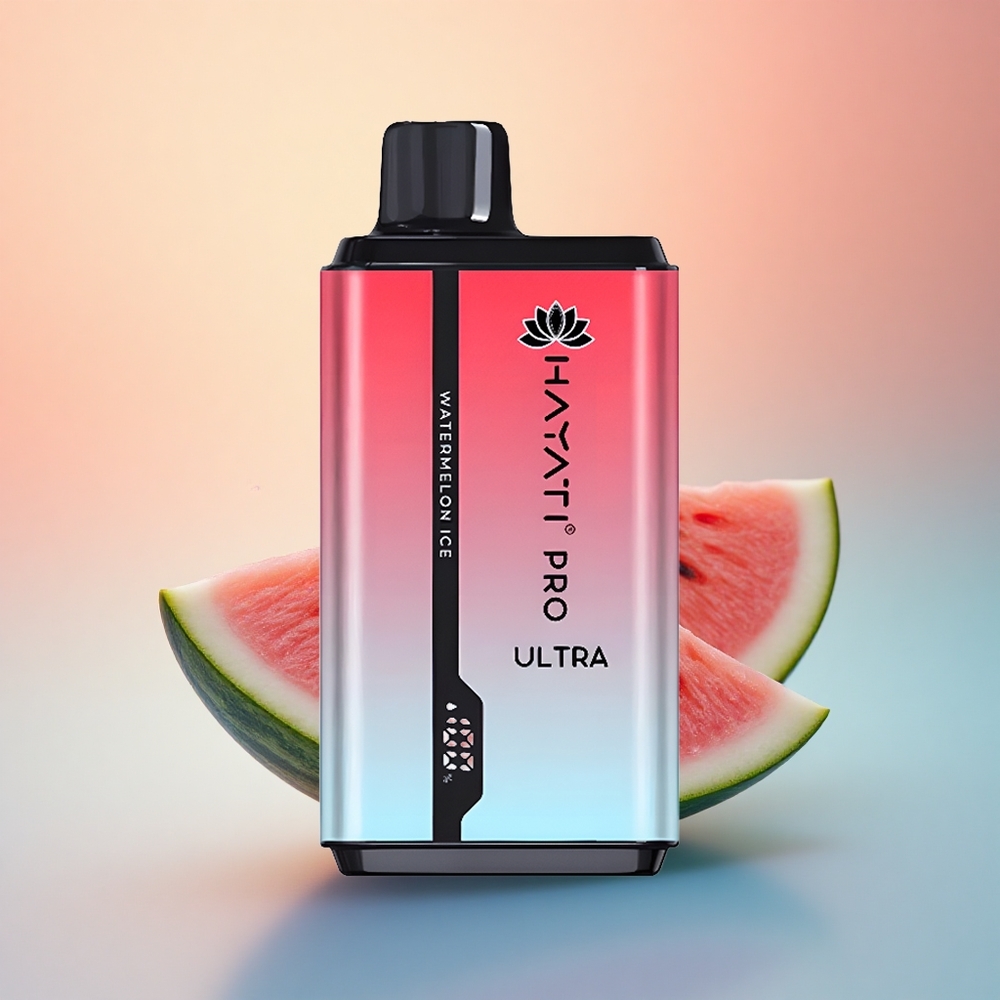 Hayati Pro Ultra 15000 Puffs Karpuz Buzu 850mAh 2 12ml