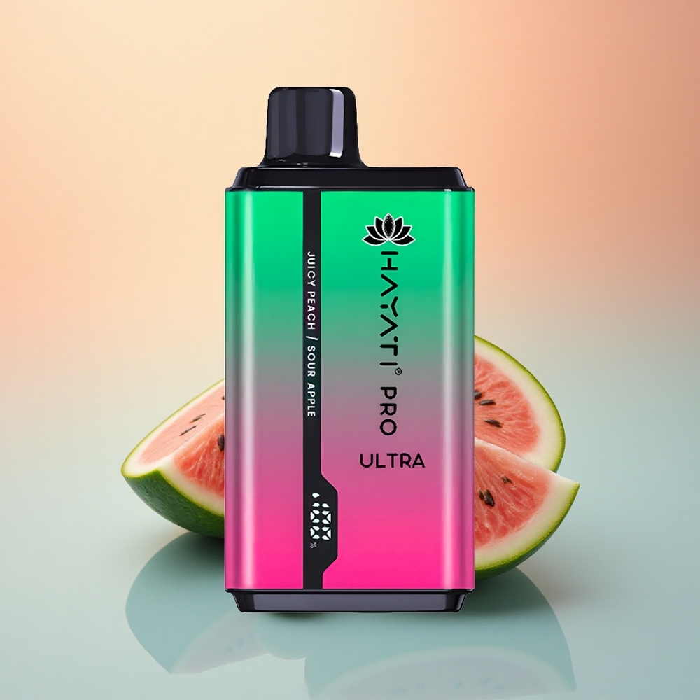 Hayati Pro Ultra 15000 Puffs Karpuz Kivi Çarkıfelek 850mAh 2% Nikotin
