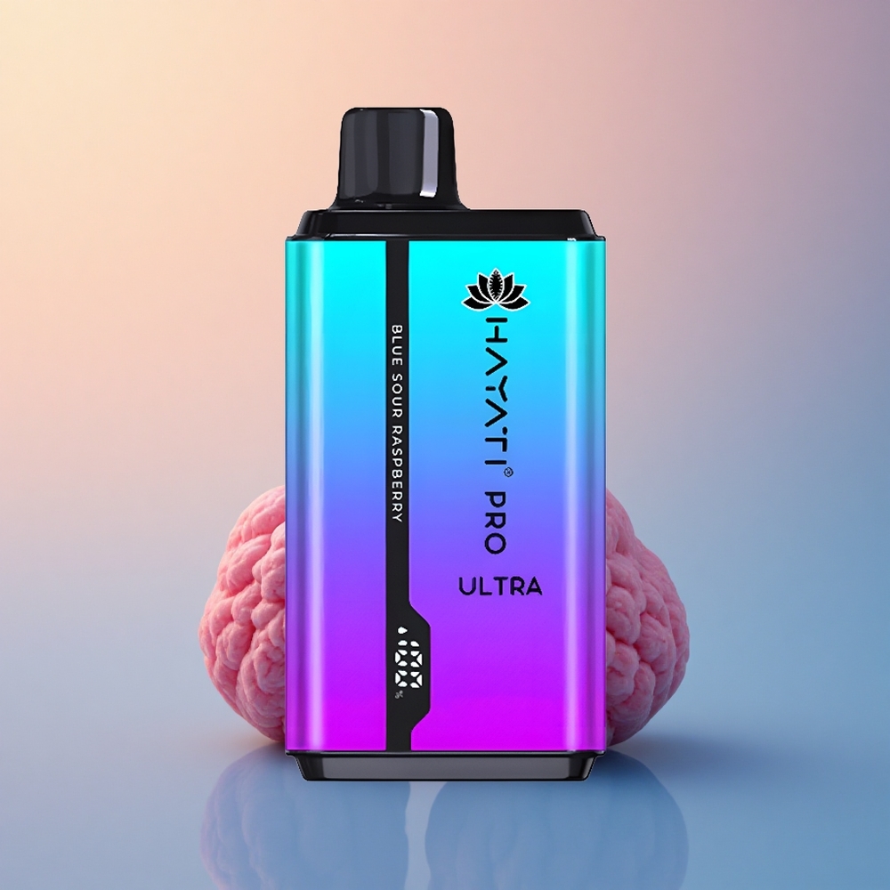 Hayati Pro Ultra 15000 Puffs Mavi Ekşi Ahududu 850mAh %2 Nikotin