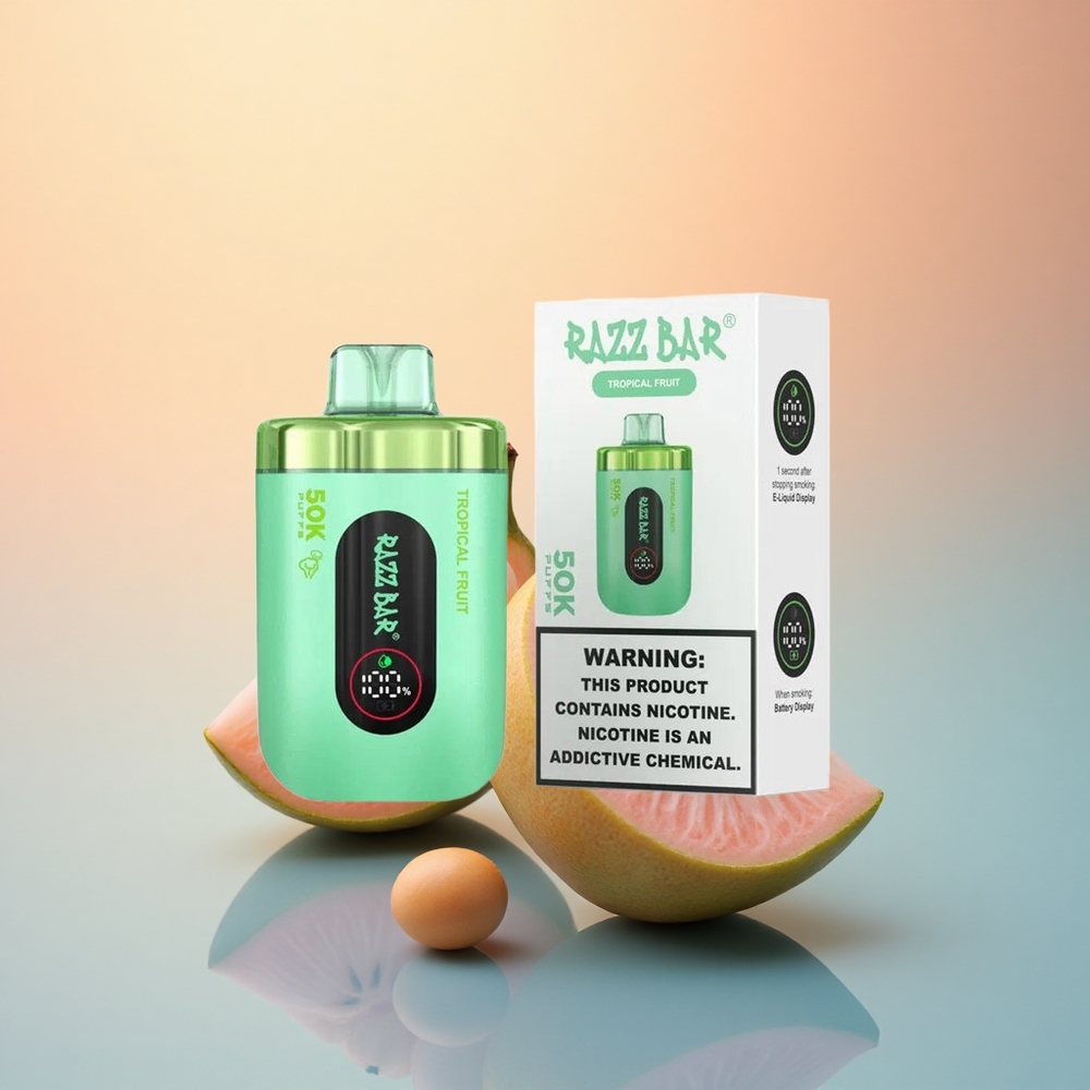 Razz Bar 50K Puffs Tropikal Meyve 650mAh Nikotinli