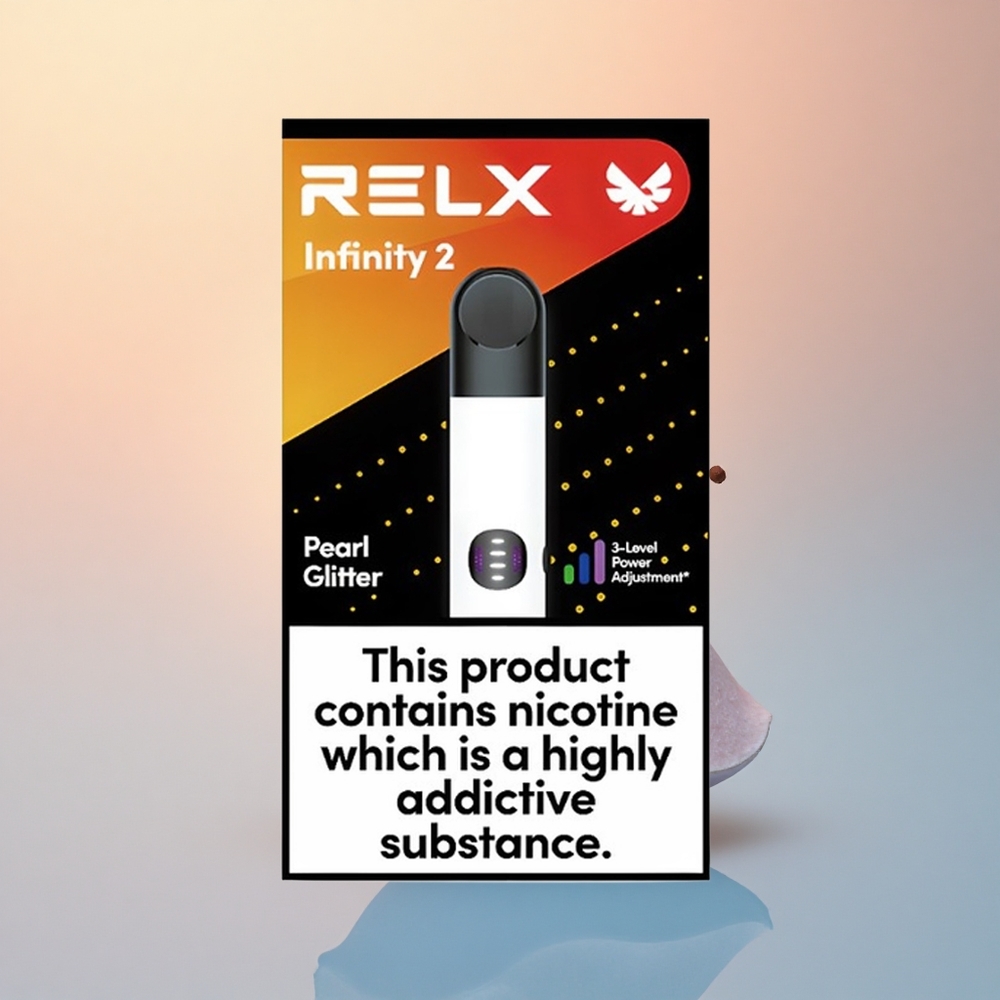 Relx Infinity 2 Vape Device İnci Tozu Metalik 440mAh