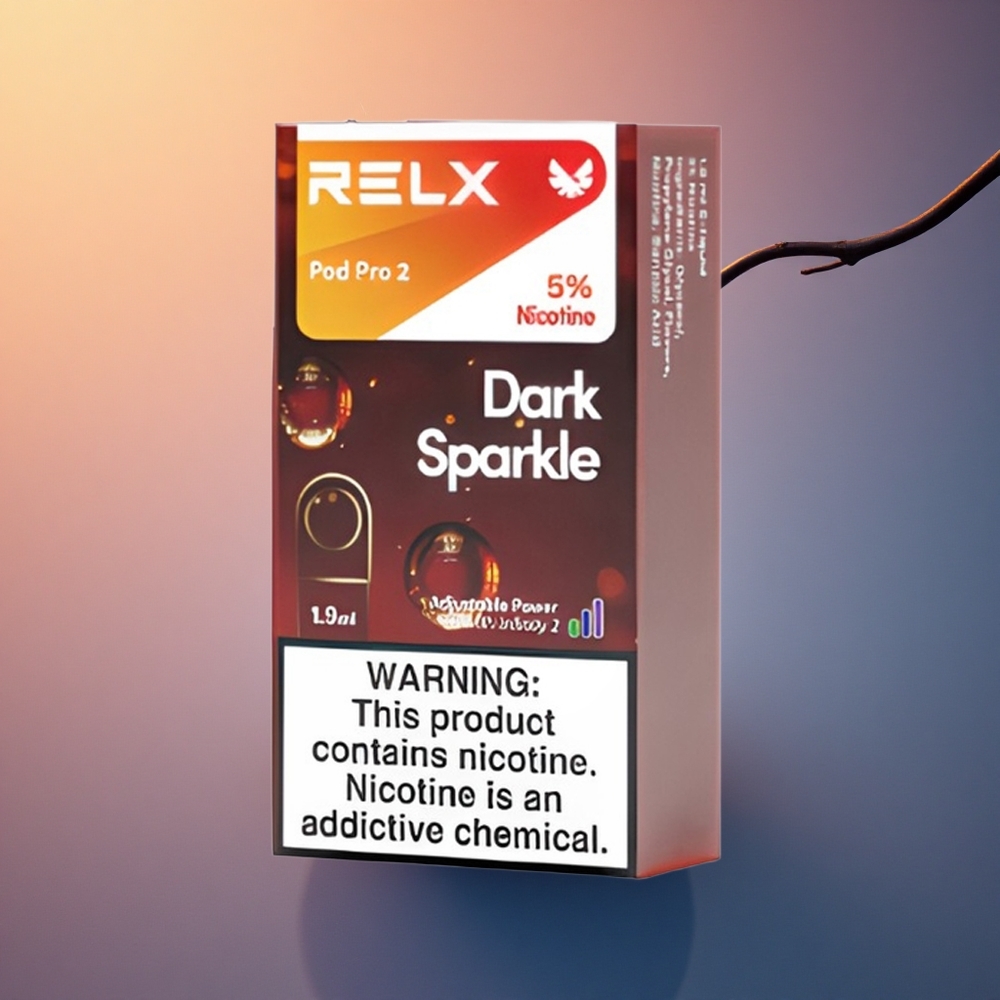 Relx Pod Pro 2 Vape Device Karanlık Parlaklık 50mg/ml Nikotin, 1.9ml Kapasite, 3 Voltaj Modu