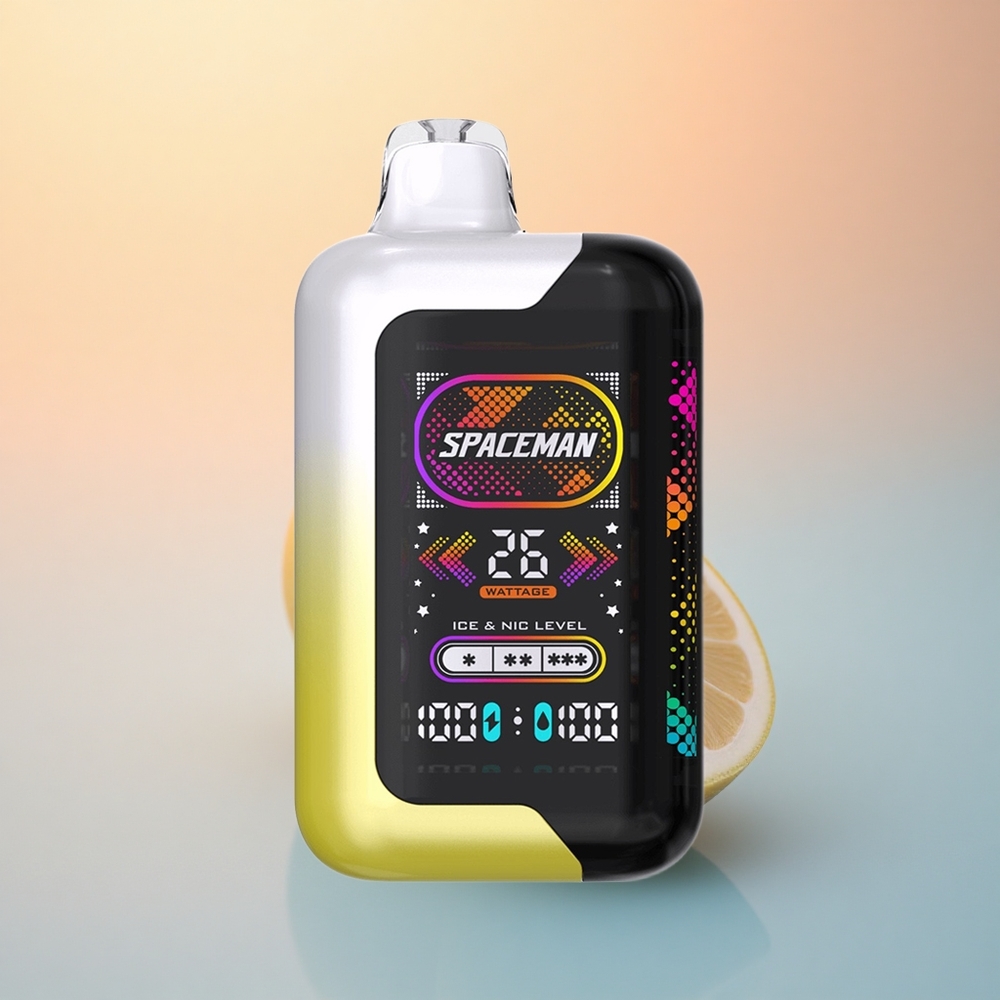 SMOK SPACEMAN SP40000 Puffs Limon Patlama 1000mAh 20ml 50mg Nikotin