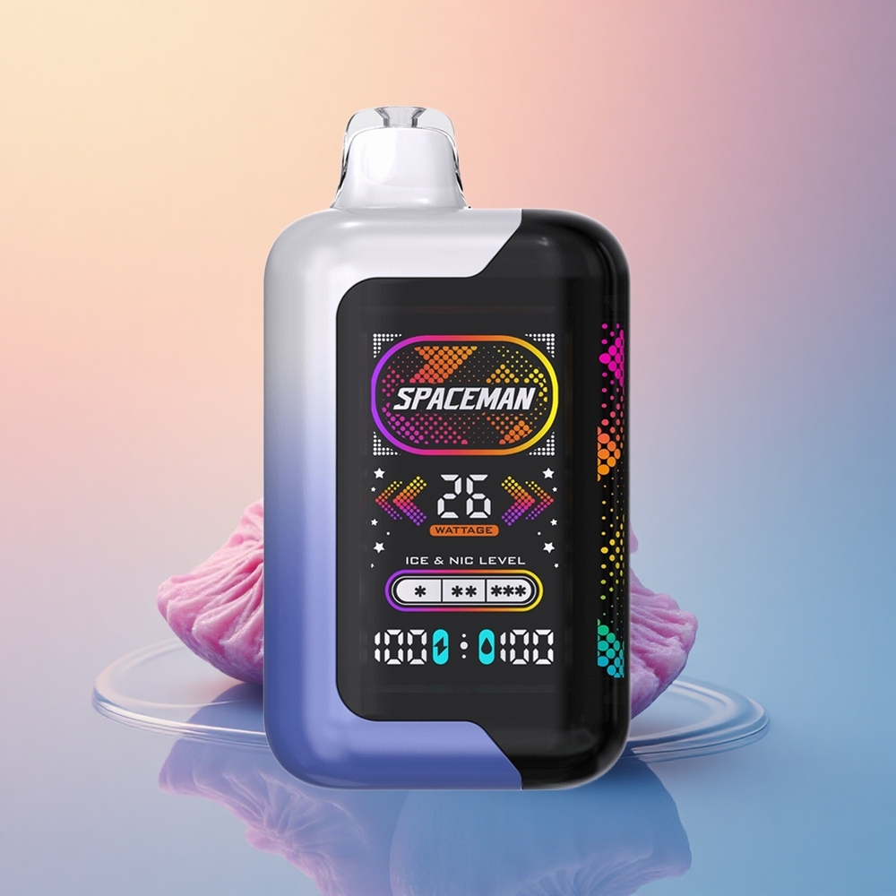 SMOK SPACEMAN SP40000 Puffs Mavi Ahududu Buz 20ml 50mg Nikotin 1000mAh